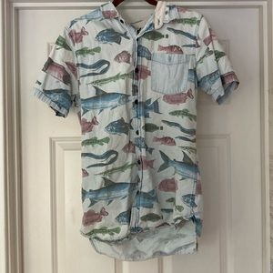 Modern amusement button up